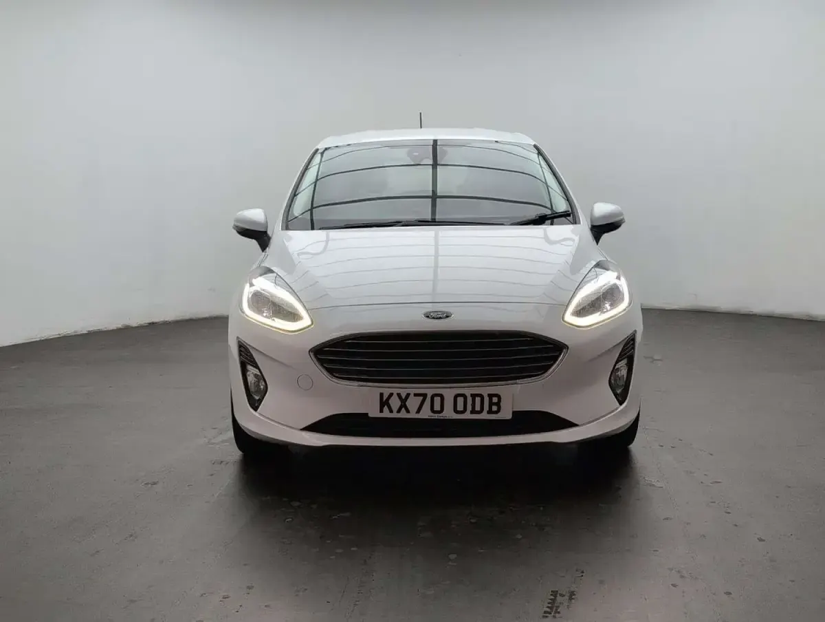 Used Ford Fiesta Titanium 2020 White Hatchback