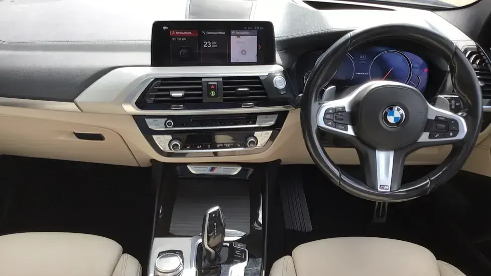 Begagnad BMW X3 Performance 322 HK (236 kW) 2019 Grå SUV