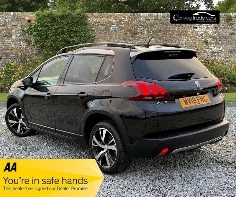 Used Peugeot 2008 GT-line 2019 Black SUV
