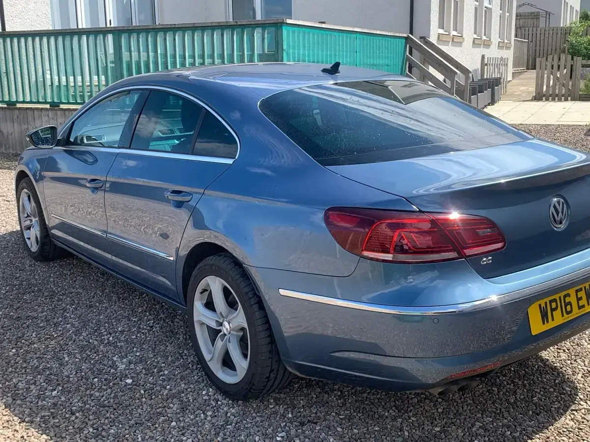 Used VW CC GT 2016 Blue Sedan