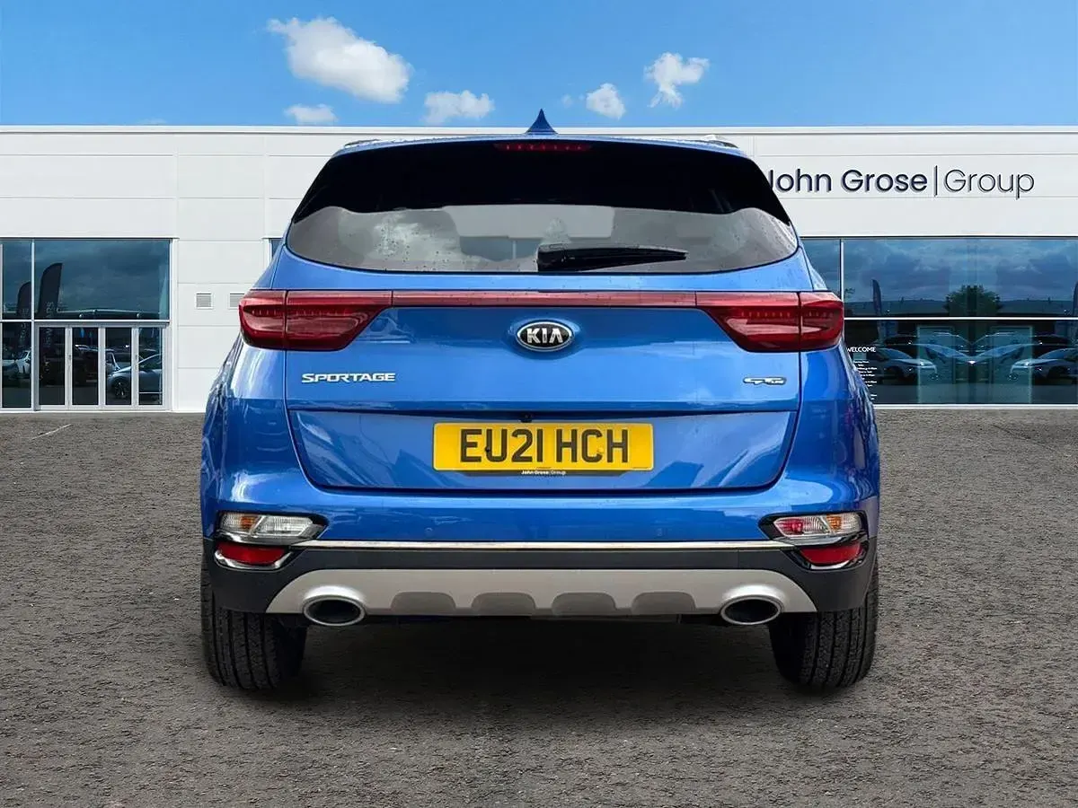 Used Kia Sportage GT-Line 136 HP (100 kW) 2021 Blue SUV
