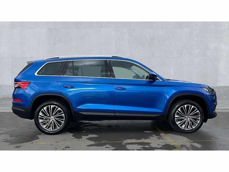 Used Skoda Kodiaq SE L Executive 147 HP (108 kW) 2022 Blue SUV