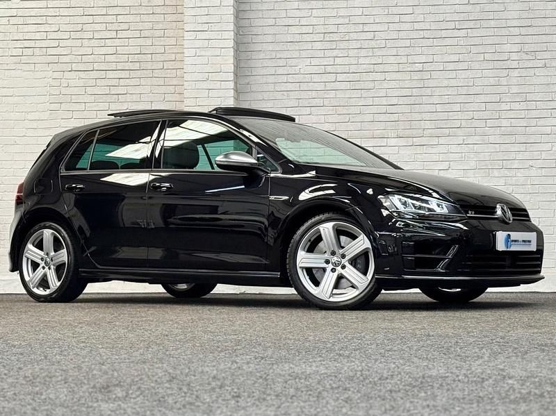 Used VW Golf VII R 2014 Black Hatchback