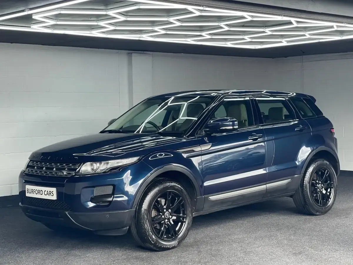 Used Land Rover Range Rover evoque Pure 190 HP (139 kW) 2012 Blue SUV