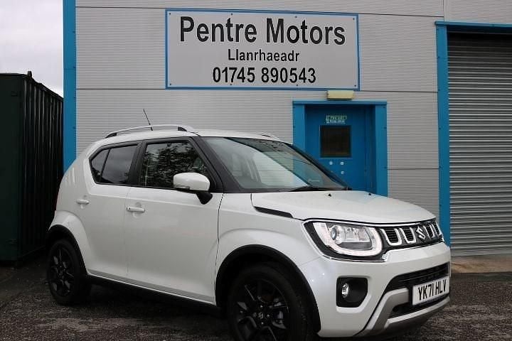 Used Suzuki Ignis SZ5 2021 White Hatchback