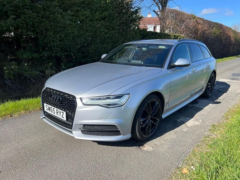 Used Audi A6 Black Edition 2015 Silver Estate