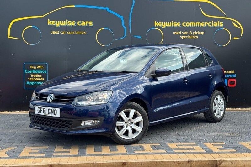 Blue Used 2011 VW Polo Match Hatchback | £8,790 (Fair price) - Image 1/1