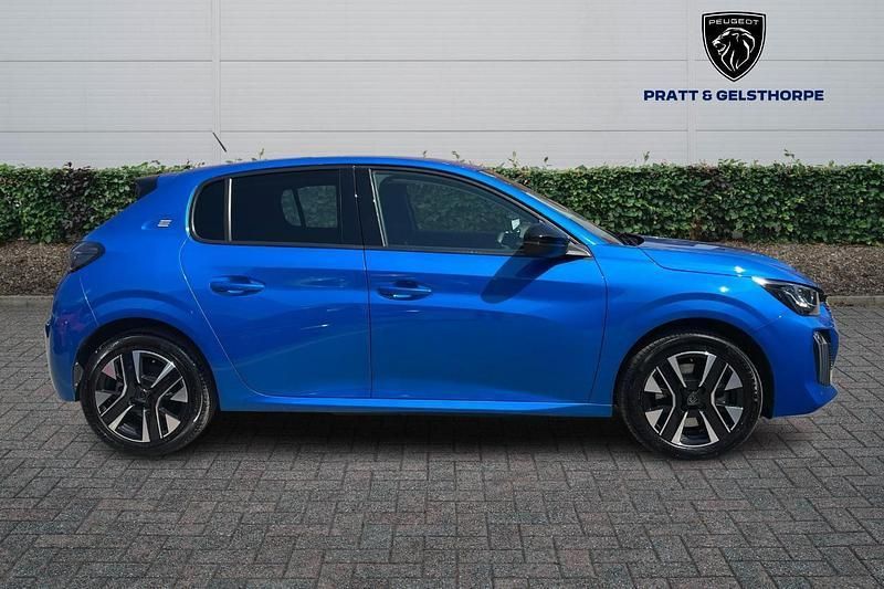 Blue Used 2024 Peugeot e-208 Style Hatchback | £16,995 (A bit pricey) - Image 1/4