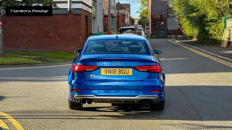 Used Audi S3 Design 310 HP (228 kW) 2018 Blue Sedan