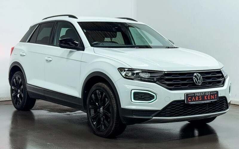 White Used 2021 VW T-Roc Black Edition SUV | £20,097 (Fair price) - Image 1/4