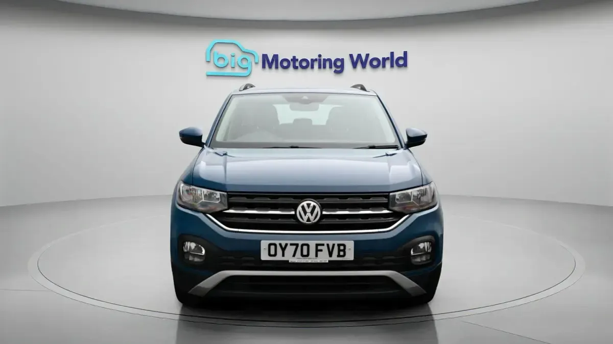 Used VW T-Cross SE 116 HP (85 kW) 2020 Blue SUV