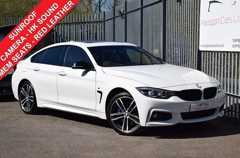 White Used 2018 BMW 430 Gran Coupé M Sport Coupe | £19,949 (A bit pricey) - Image 1/3
