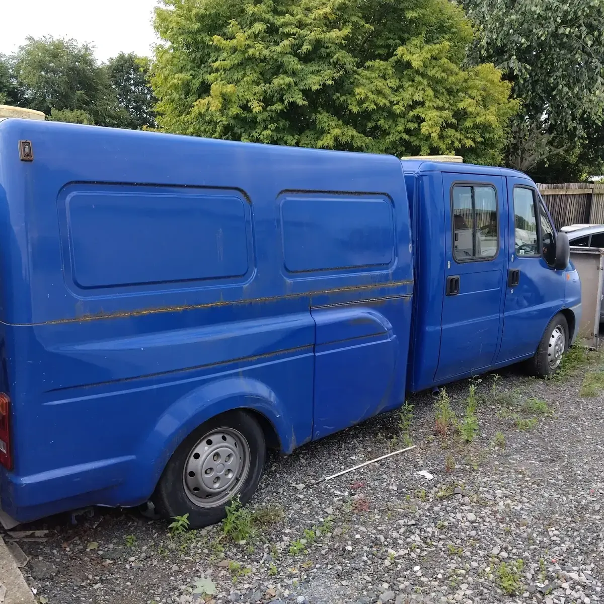 Used Fiat Ducato 2002 Blue Van