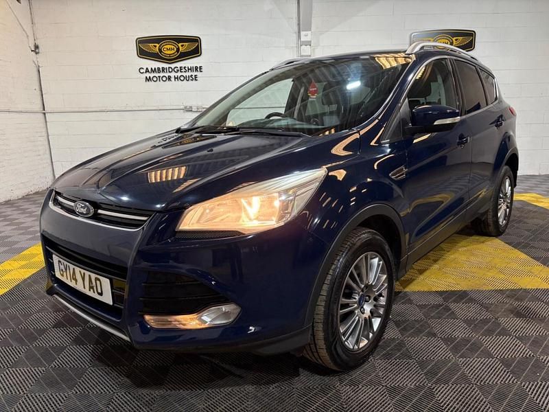 Used Ford Kuga Titanium 163 HP (119 kW) 2014 Blue SUV