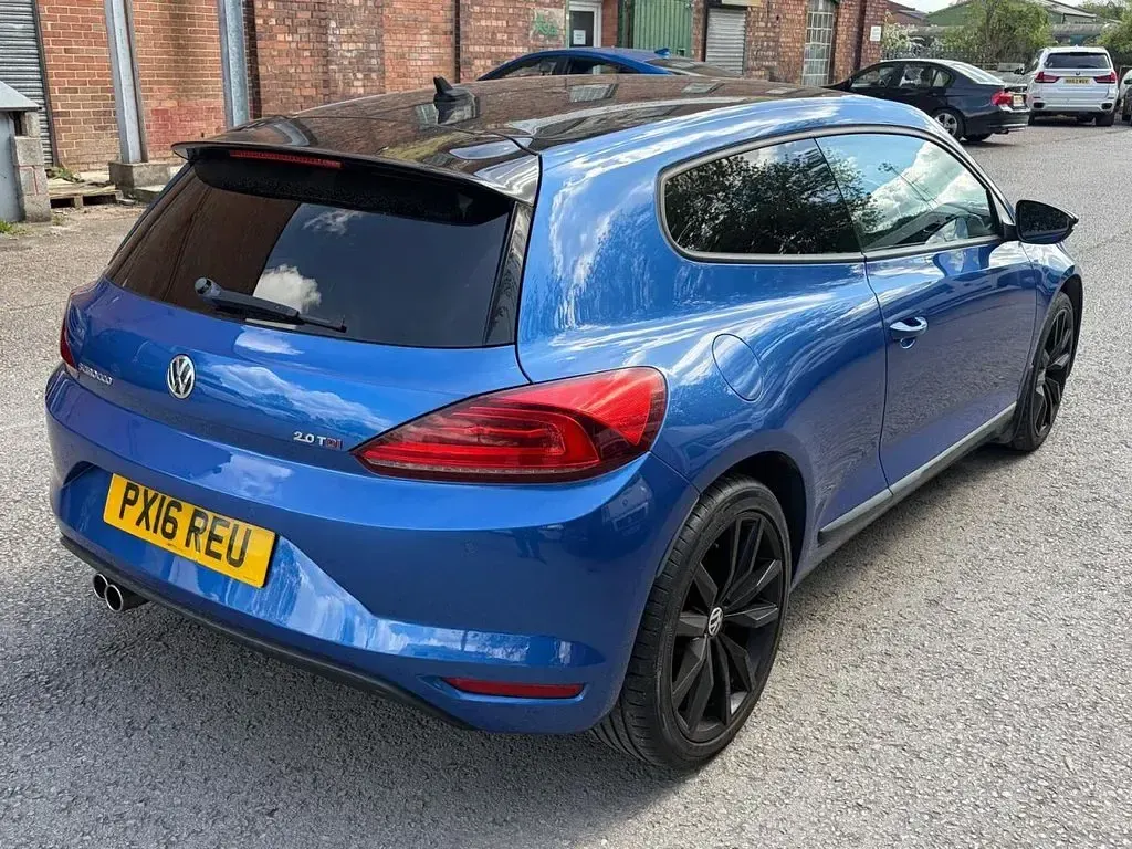 Used VW Scirocco Black Edition 2016 Blue Coupe