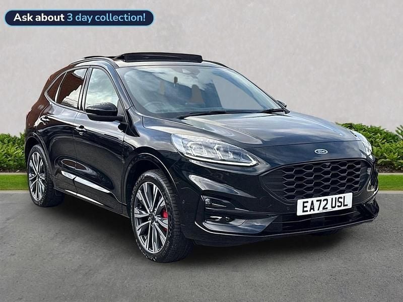 Black Used 2023 Ford Kuga ST-Line X SUV | £22,248 (Good price) - Image 1/4