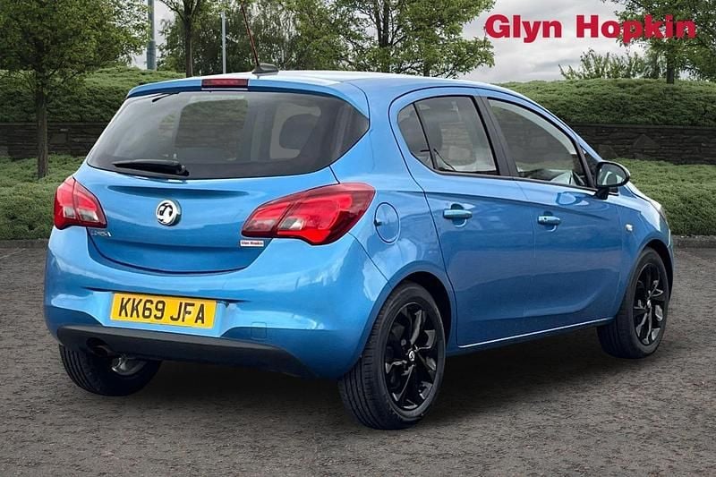 Used Vauxhall Corsa 90 HP (66 kW) 2019 Blue Hatchback