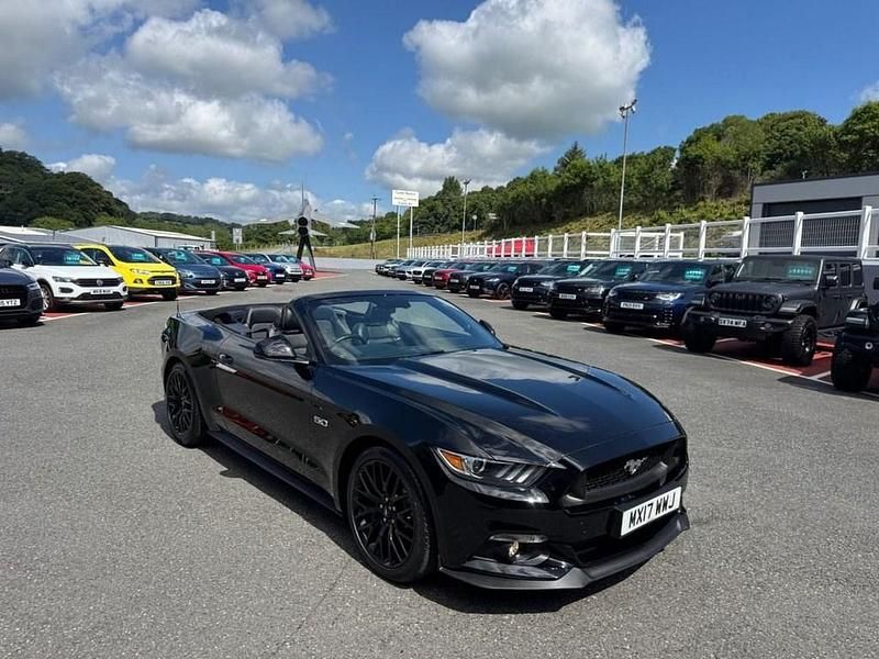Black Used 2017 Ford Mustang GT Convertible Cabriolet | £28,750 (Fair price) - Image 1/4