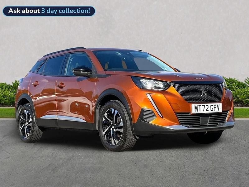 Orange Used 2022 Peugeot 2008 Allure+ SUV | £13,195 (Super price) - Image 1/4