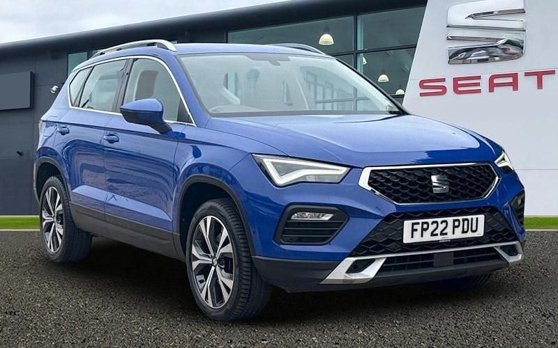 Blue Used 2021 Seat Ateca SE Technology SUV | £19,080 (Fair price) - Image 1/4