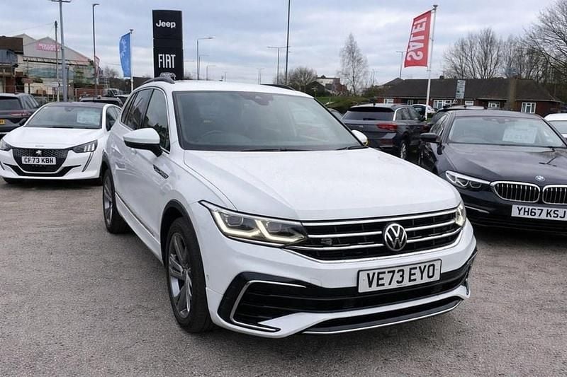 Used VW Tiguan R-line Edition 150 HP (110 kW) 2024 White SUV