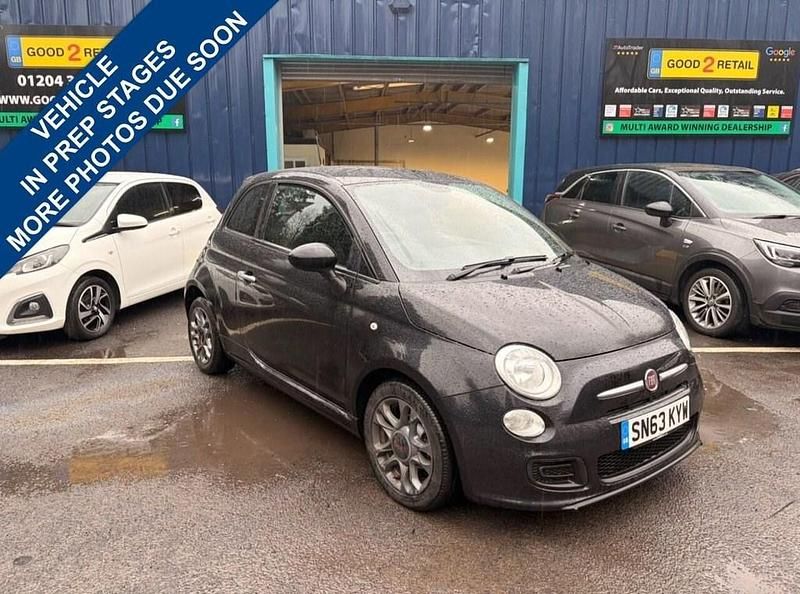 Used Fiat 500 S 69 HP (50 kW) 2013 Black Hatchback
