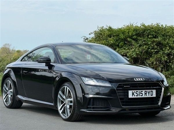 Black Used 2015 Audi TT S-Line Coupe | £16,499 (Fair price) - Image 1/1