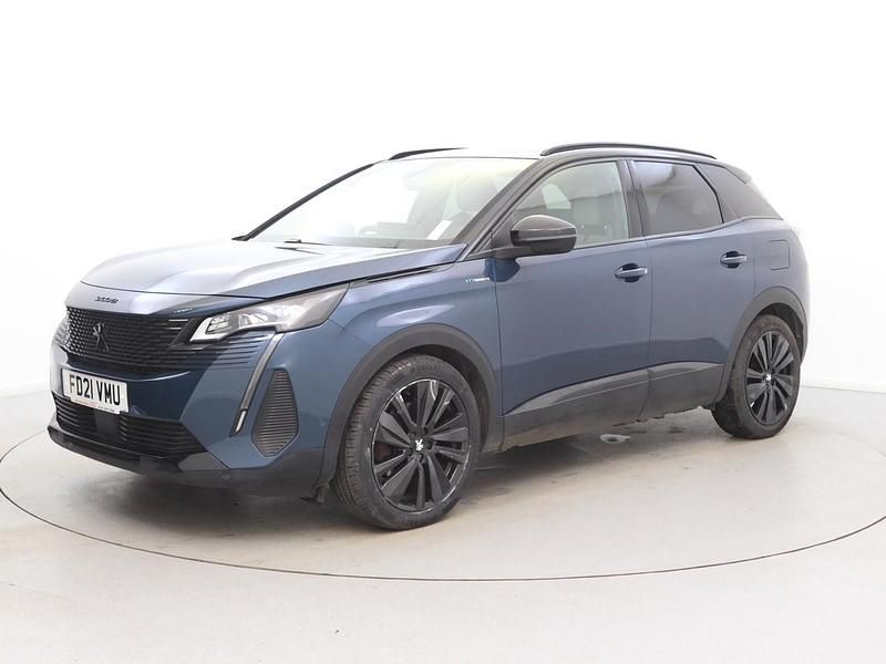 Used Peugeot 3008 Premium 300 HP (220 kW) 2021 Blue Hatchback