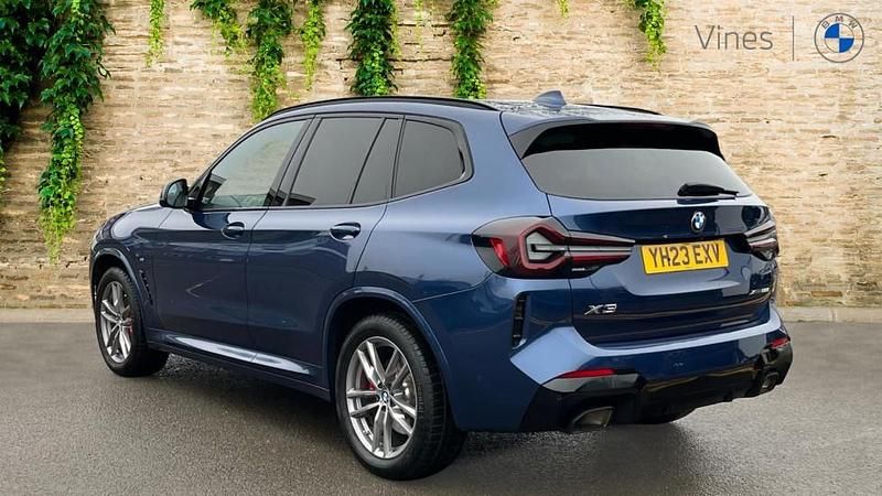 Used BMW X3 M Sport 181 HP (133 kW) 2023 Blue SUV