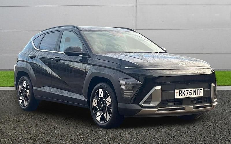 Black New 2025 Hyundai Kona Ultimate SUV | £23,999 (Super price) - Image 1/4