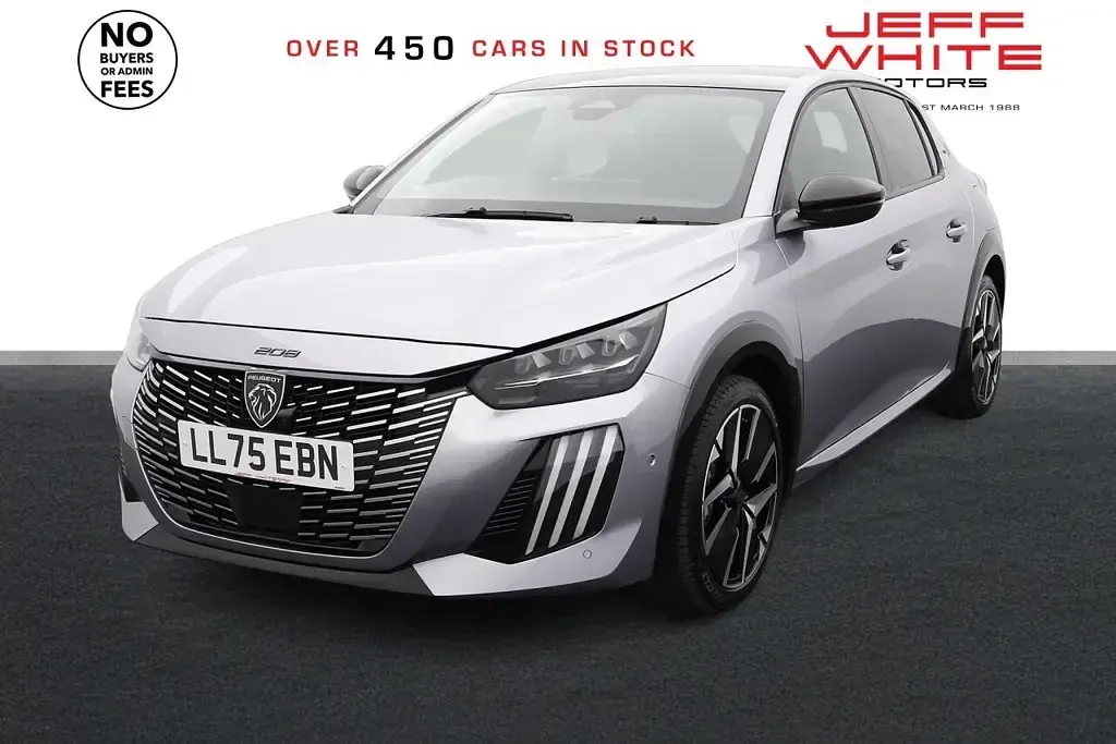 New Peugeot 208 Premium 2025 Grey Hatchback