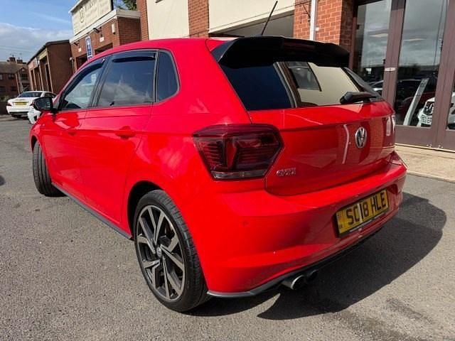 Used VW Polo GTI 200 HP (147 kW) 2018 Red Hatchback