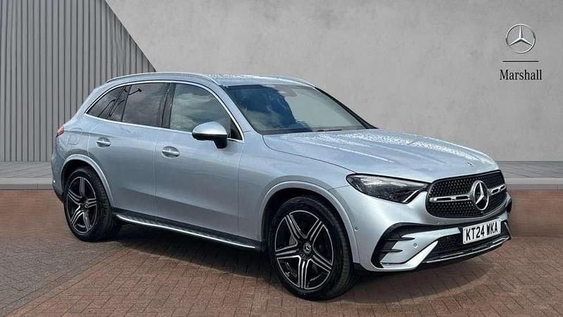 Hightech silver Used 2024 Mercedes GLC300 AMG Line Premium SUV | £44,490 (Good price) - Image 1/4