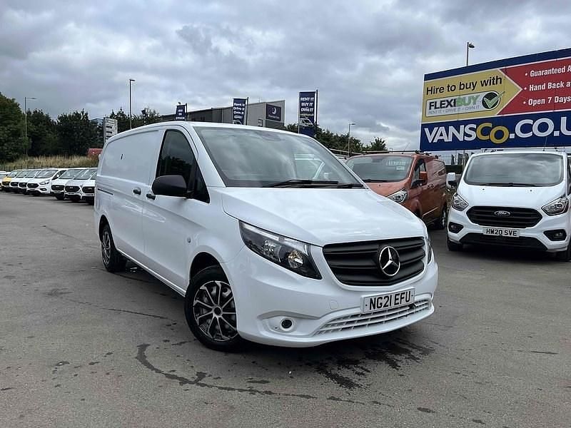 White Used 2021 Mercedes Vito Progressive MPV | £12,495 (Good price) - Image 1/4