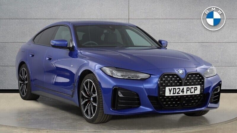 Blue Used 2024 BMW 420 Gran Coupé M Sport Coupe | £37,000 (Fair price) - Image 1/4