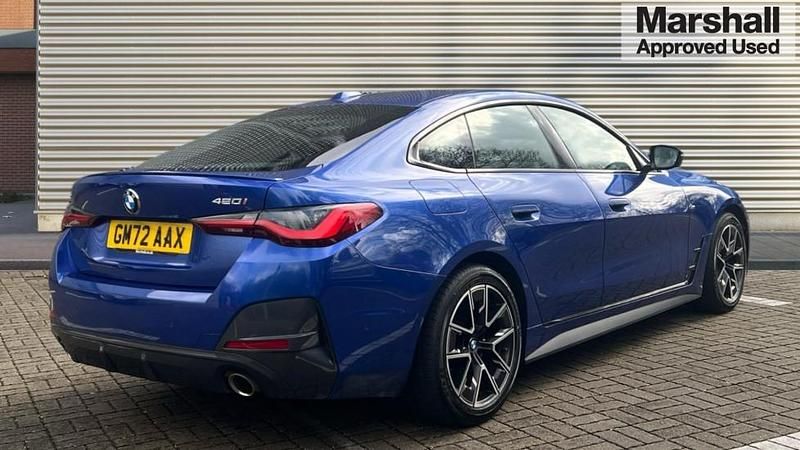 Used BMW 420 M Sport 184 HP (135 kW) 2022 Blue Coupe