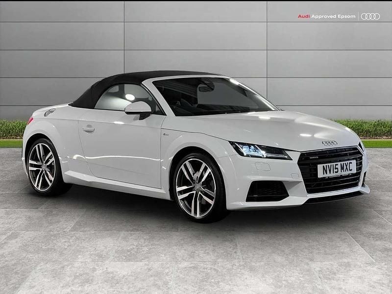 White Used 2015 Audi TT Roadster S-Line Cabriolet | £15,990 (Fair price) - Image 1/4