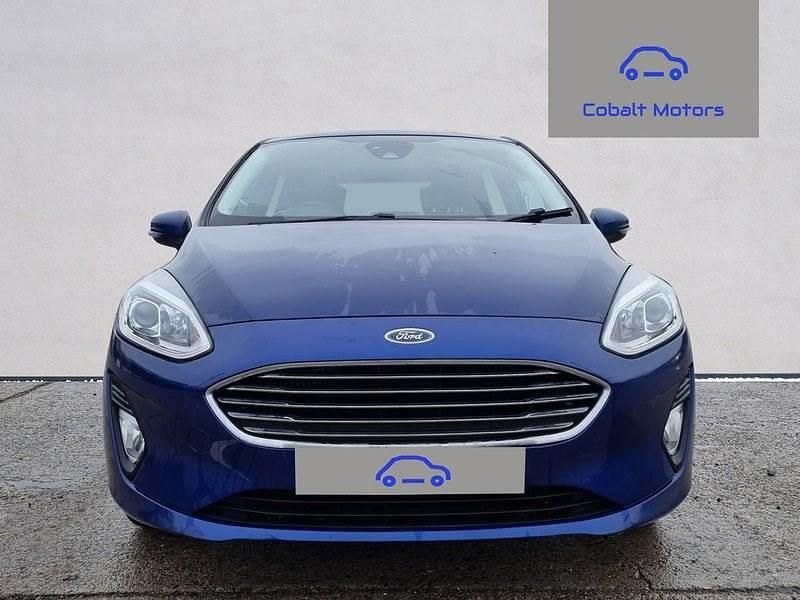 Used Ford Fiesta Zetec 100 HP (73 kW) 2017 Blue Hatchback