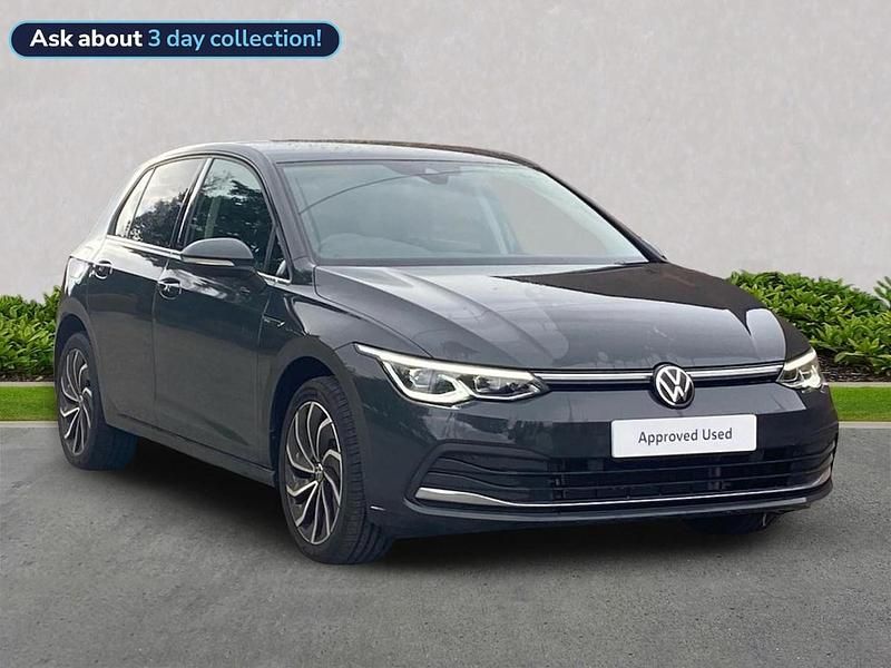 Grey Used 2022 VW Golf VIII Edition Hatchback | £17,940 (Fair price) - Image 1/4