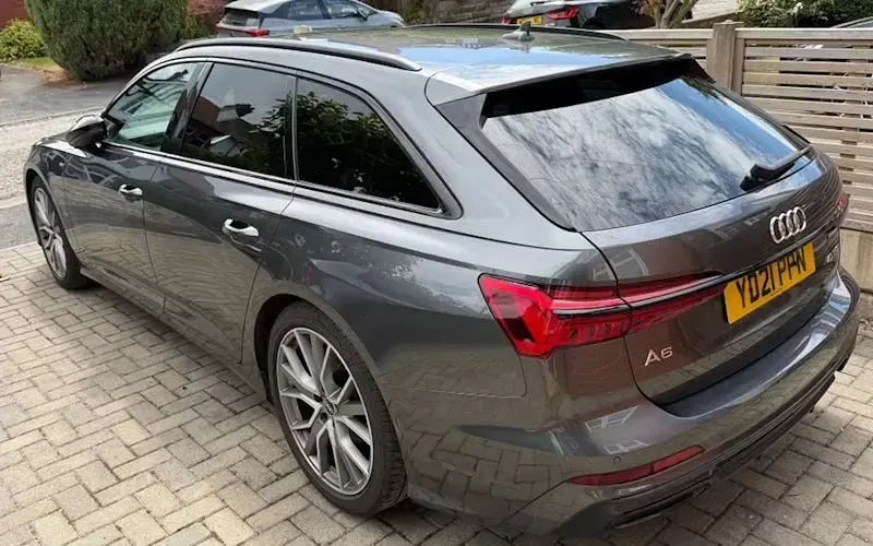 Used Audi A6 Black Edition 204 HP (150 kW) 2021 Grey Estate