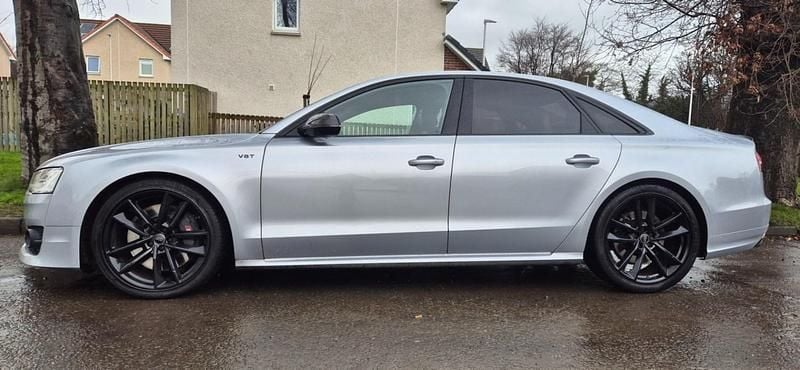 Used Audi S8 plus Advanced 2017 Silver Sedan