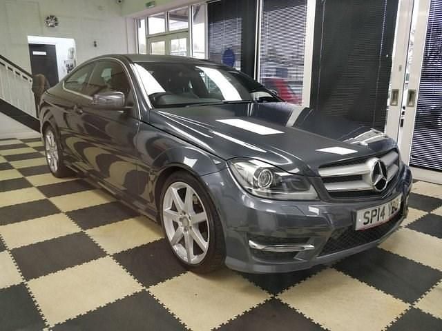Used Mercedes C220 AMG 170 HP (125 kW) 2014 Grey Coupe