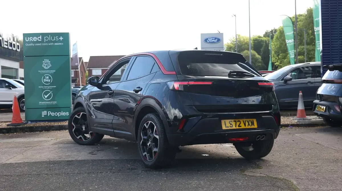 Used Vauxhall Mokka GS Line 130 HP (95 kW) 2022 Black SUV