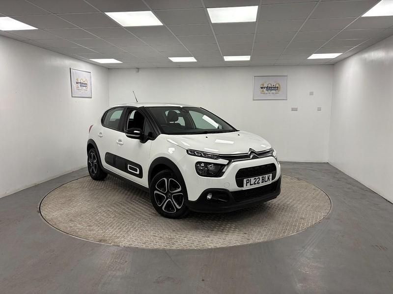 White Used 2022 Citroën C3 PureTech Hatchback | £9,845 (Good price) - Image 1/4