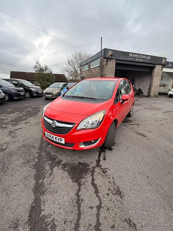 Used Vauxhall Meriva 2014 Red MPV