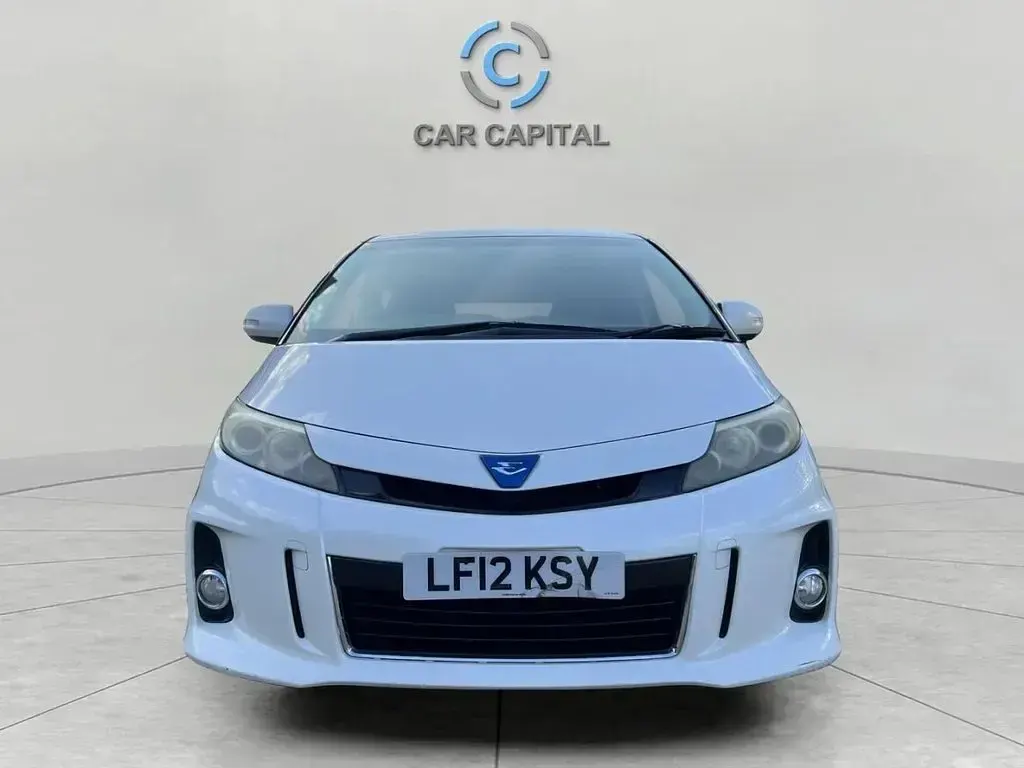 Used Toyota Estima Hybrid 2012 White MPV