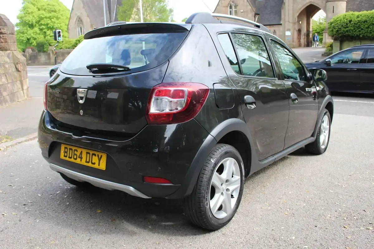 Used Dacia Sandero Stepway Ambiance 2014 Black Hatchback