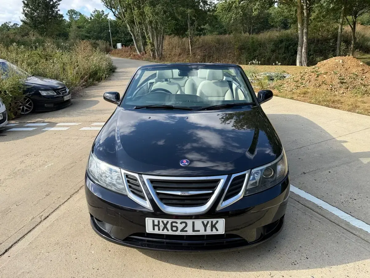 Used Saab 9-3 Cabriolet Linear 2012 Black Cabriolet
