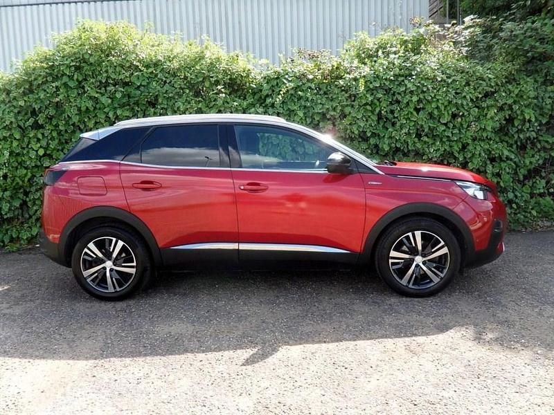 Used Peugeot 3008 GT-line 2019 Red SUV