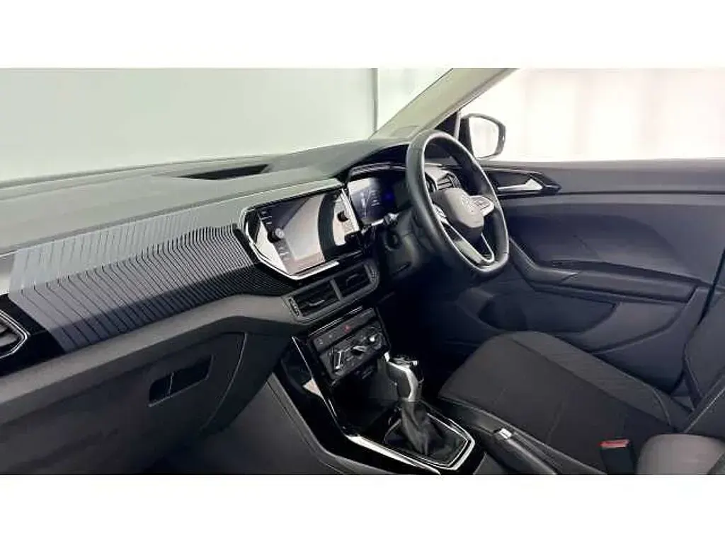 Used VW T-Cross Black Edition 110 HP (80 kW) 2023 Blue SUV